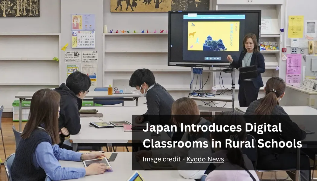Japan Introduces Digital Classrooms in Rural Schools